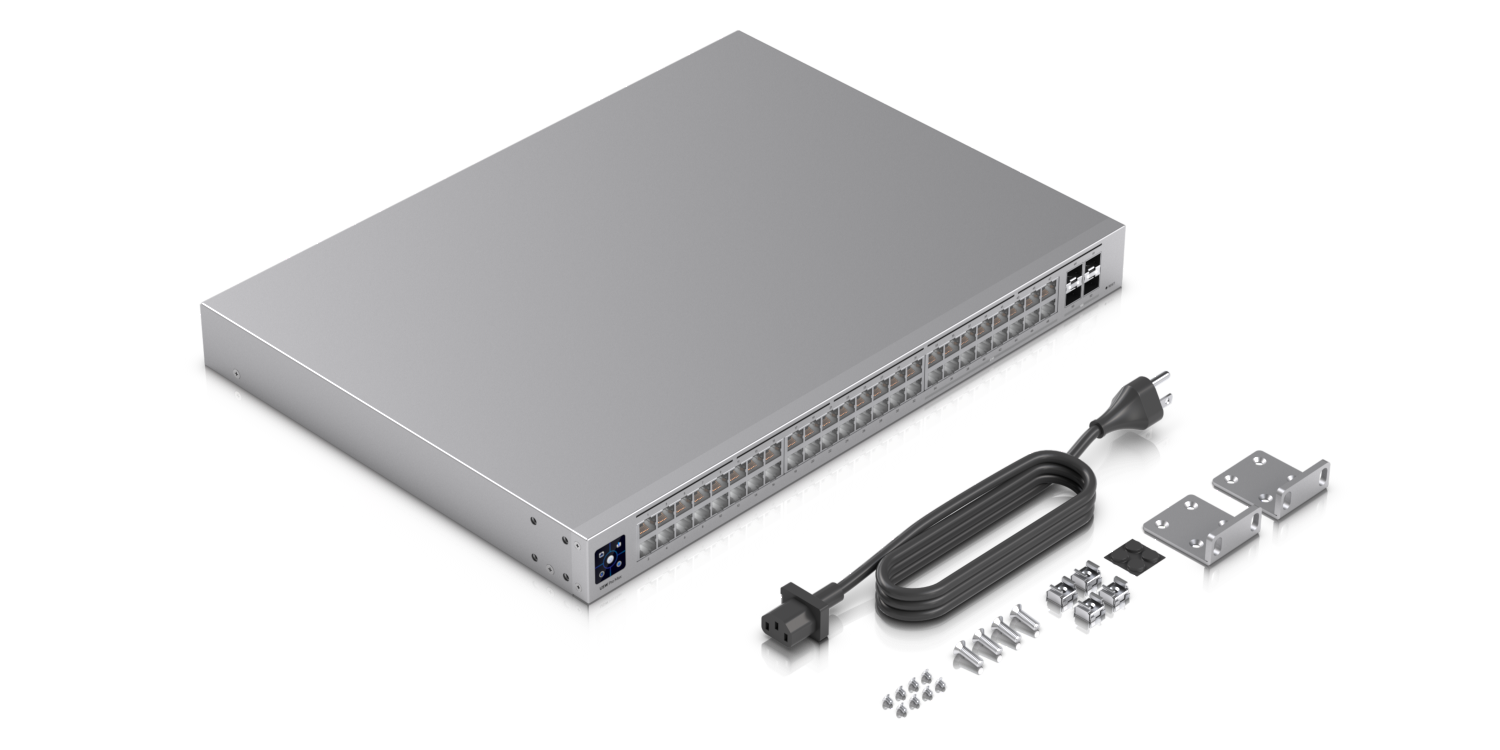 Ubiquiti UniFi Switch Pro Max 48 USW-Pro-Max-48 包裝內容