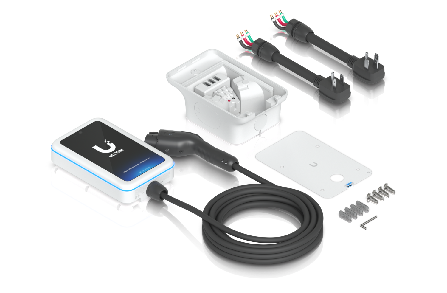 Ubiquiti UniFi EV Station Pro UC-EV-Station-Pro 包裝內容