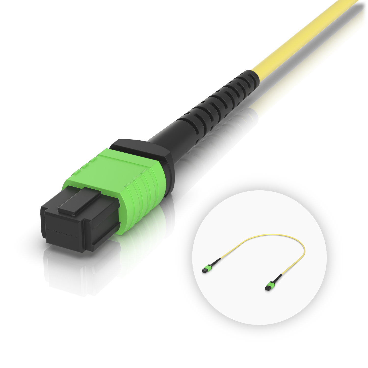OS2 MPO-12 APC Fiber Patch Cable - Ubiquiti Store