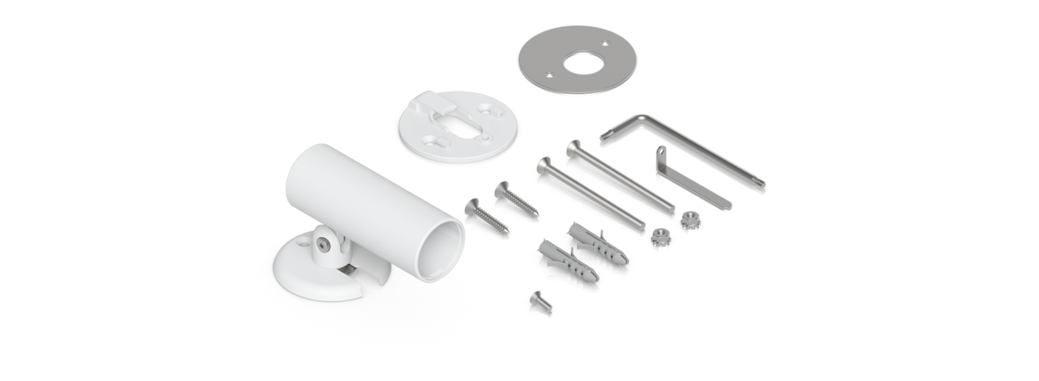 Ubiquiti UniFi AI Theta Audio Cable UACC-AI-Theta-Angle Mount-Camera 包裝內容