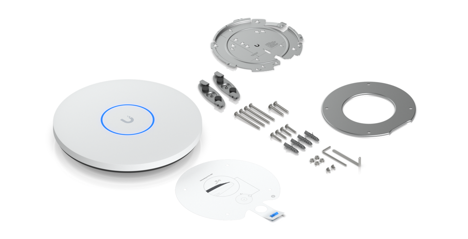 Ubiquiti UniFi Access Point U7 Pro XGS U7-Pro-XGS 包裝內容
