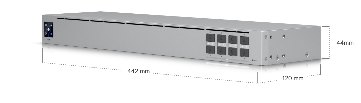 Ubiquiti USW-Aggregation 8ポート SFP+ 10G スイッチAggregation - Ubiquitiストア 日本