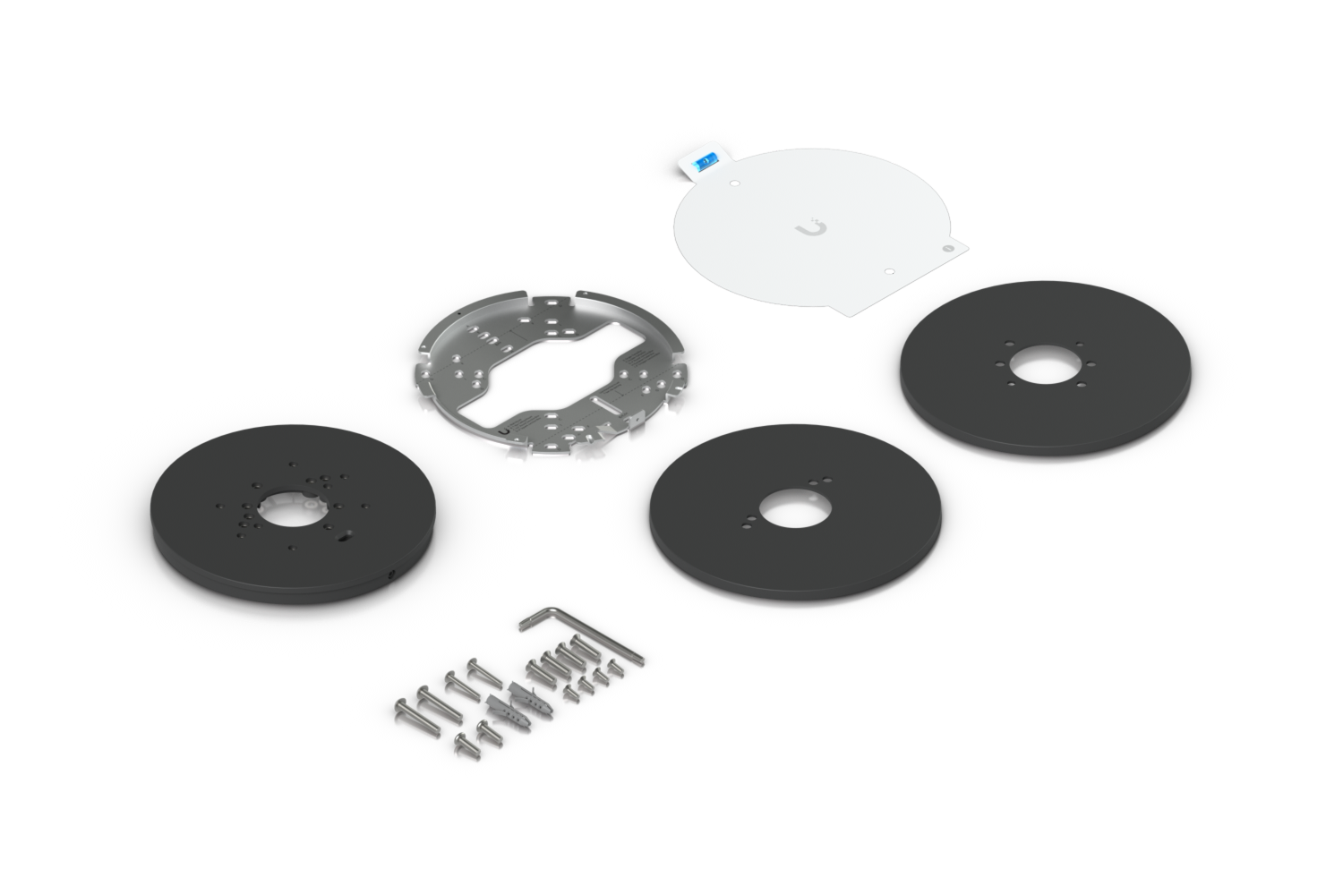 Ubiquiti UniFi Gang Box Mounting Plate UACC-GB-Plate 包裝內容