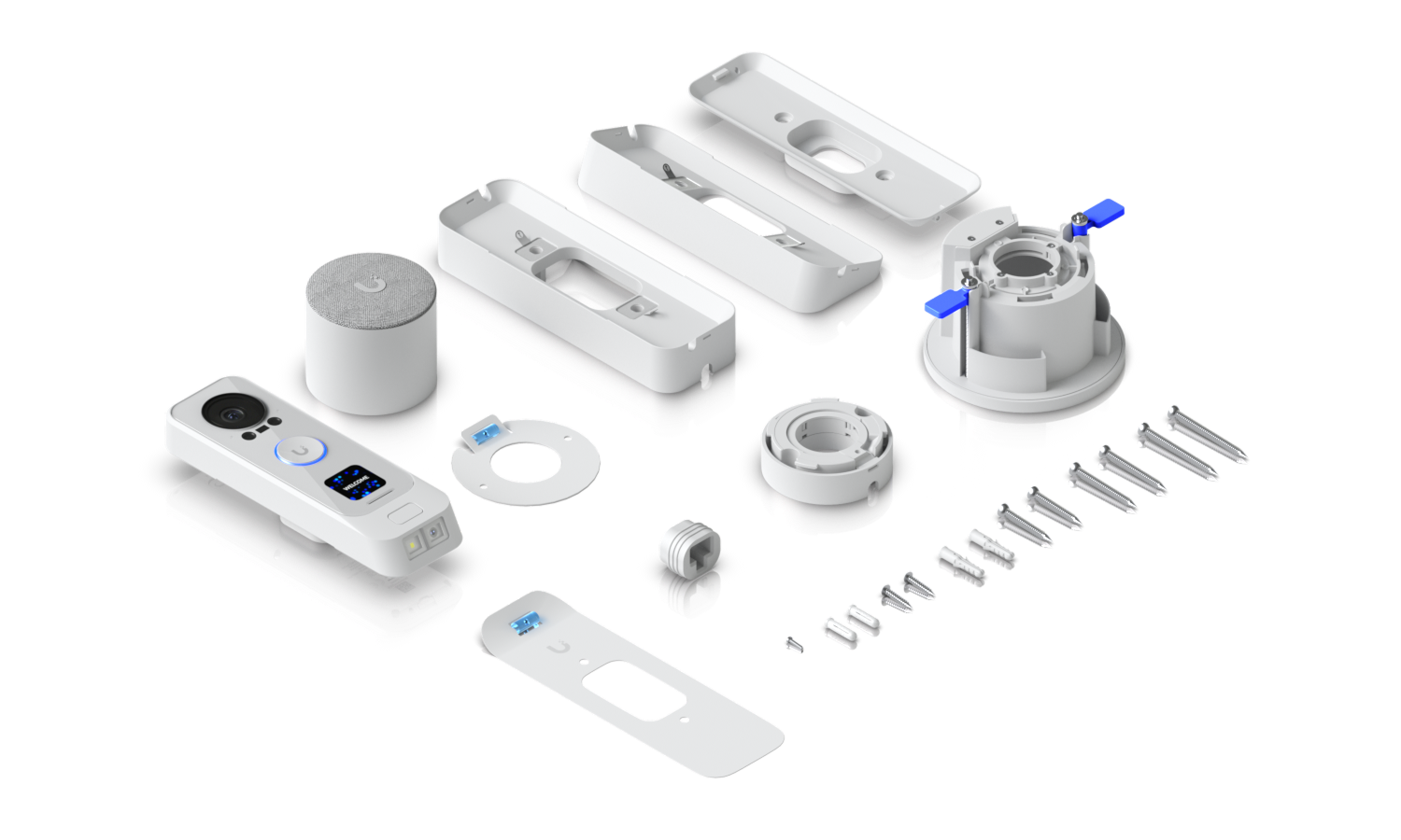 Ubiquiti UniFi G4 Doorbell Pro PoE Kit UVC-G4 Doorbell Pro PoE Kit 包裝內容