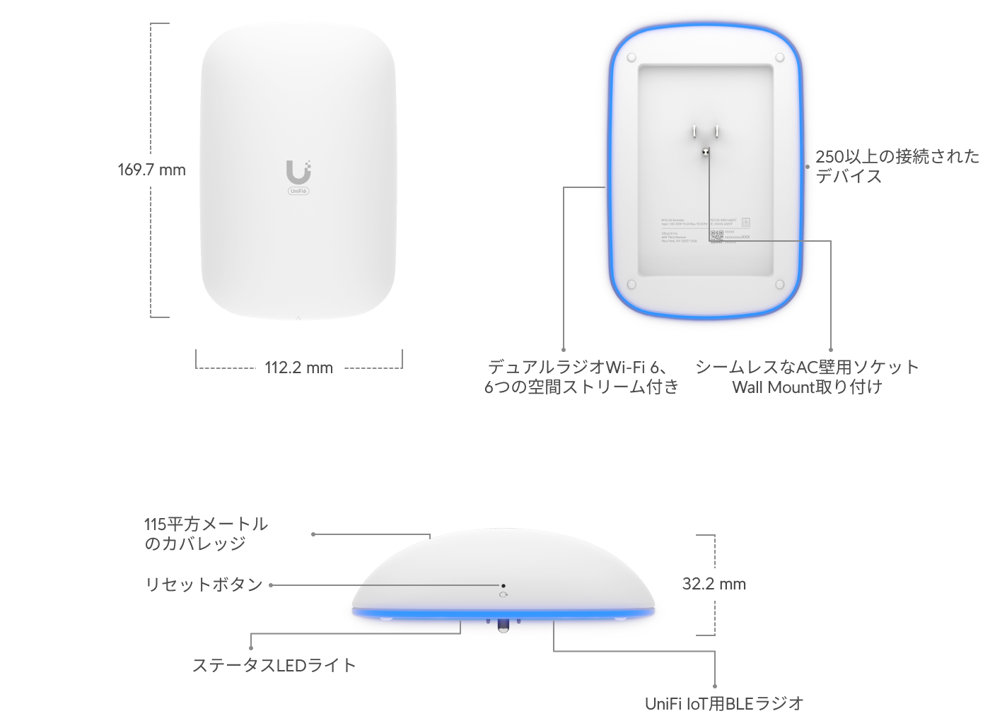 アクセスポイント U6 Extender - Ubiquitiストア 日本