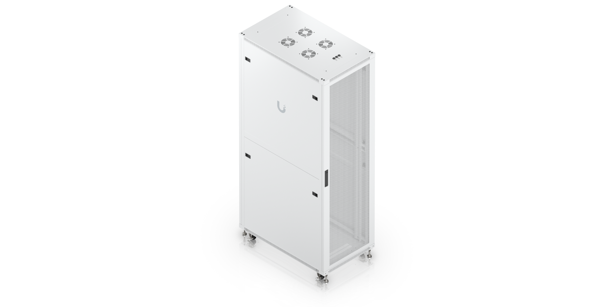 Ubiquiti UniFi 42U Rack Cabinet, 800 mm, Glass Door UACC-Rack-42U-1000-P 包裝內容