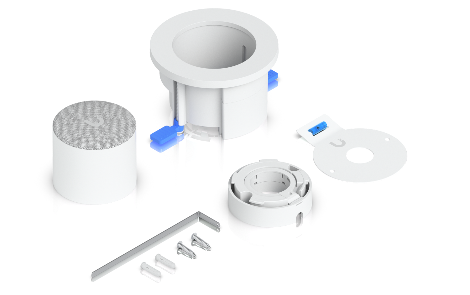 Ubiquiti UniFi G4 Doorbell Pro PoE Kit UACC-Chime-PoE 包裝內容