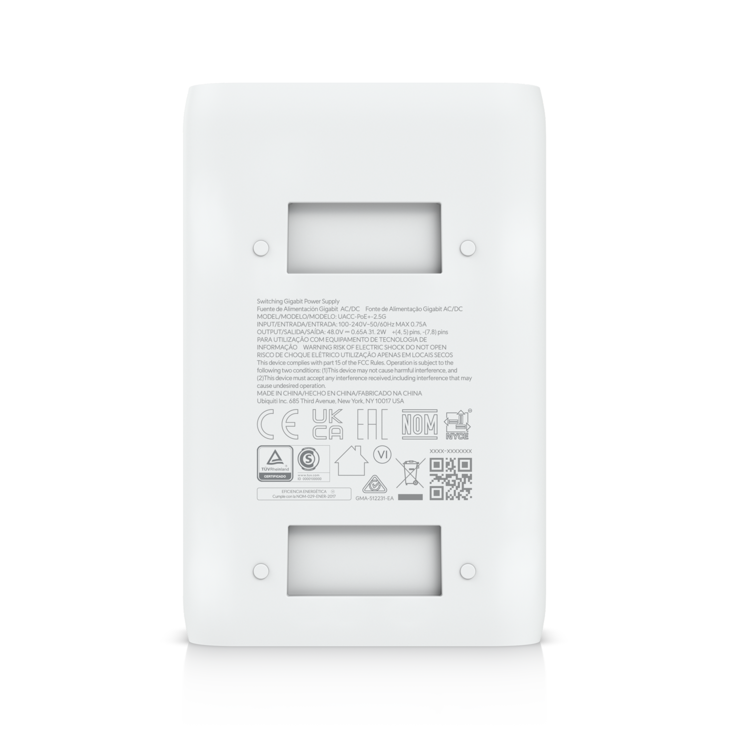 UniFi 2.5G PoE+ Adapter (30W)