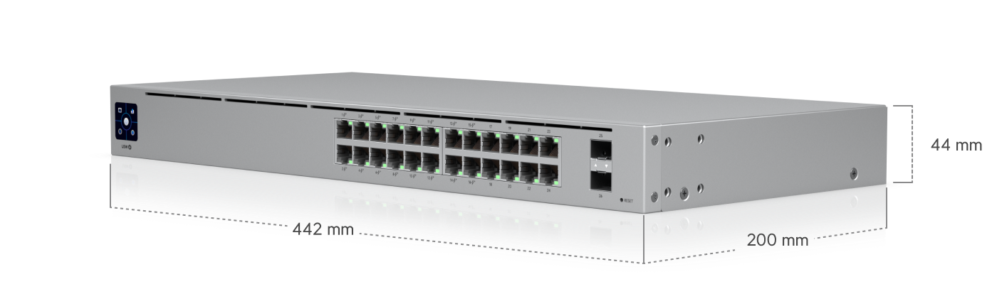 Ubiquiti UniFi スイッチ Enterprise 24 PoE Switch Enterprise 24 PoE - Loja Ubiquiti Brasil