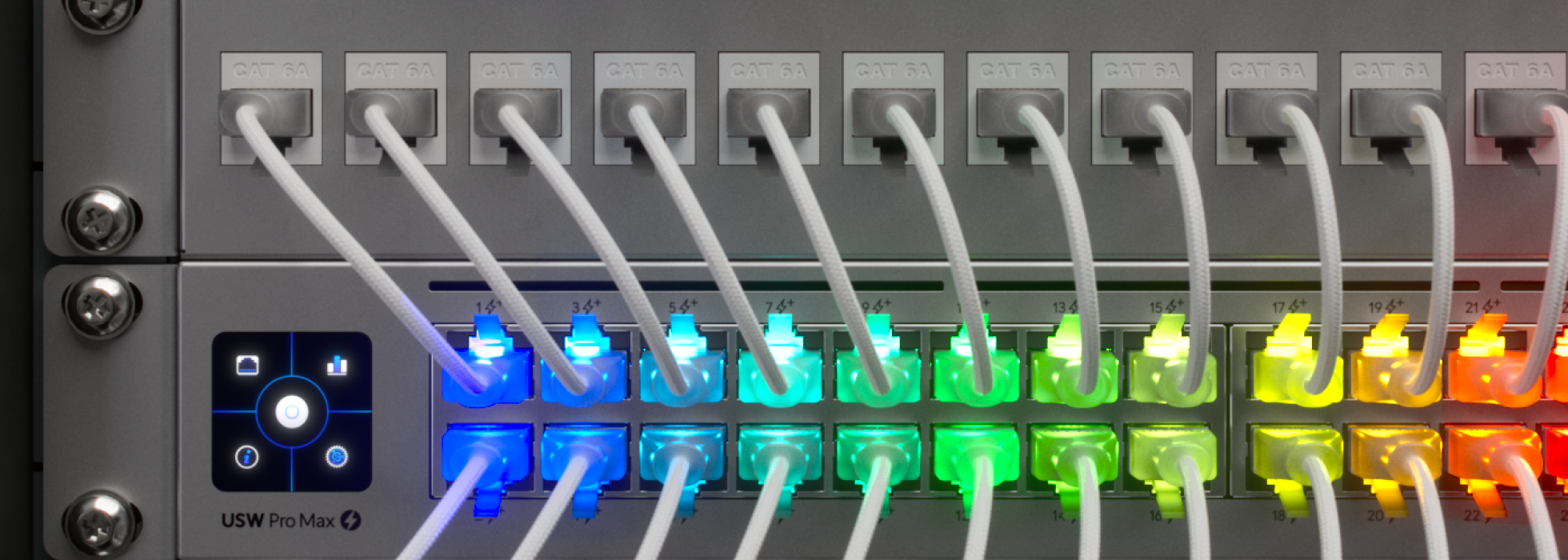 UACC-Cable-Patch-EL-C6A-0.15M-W-24