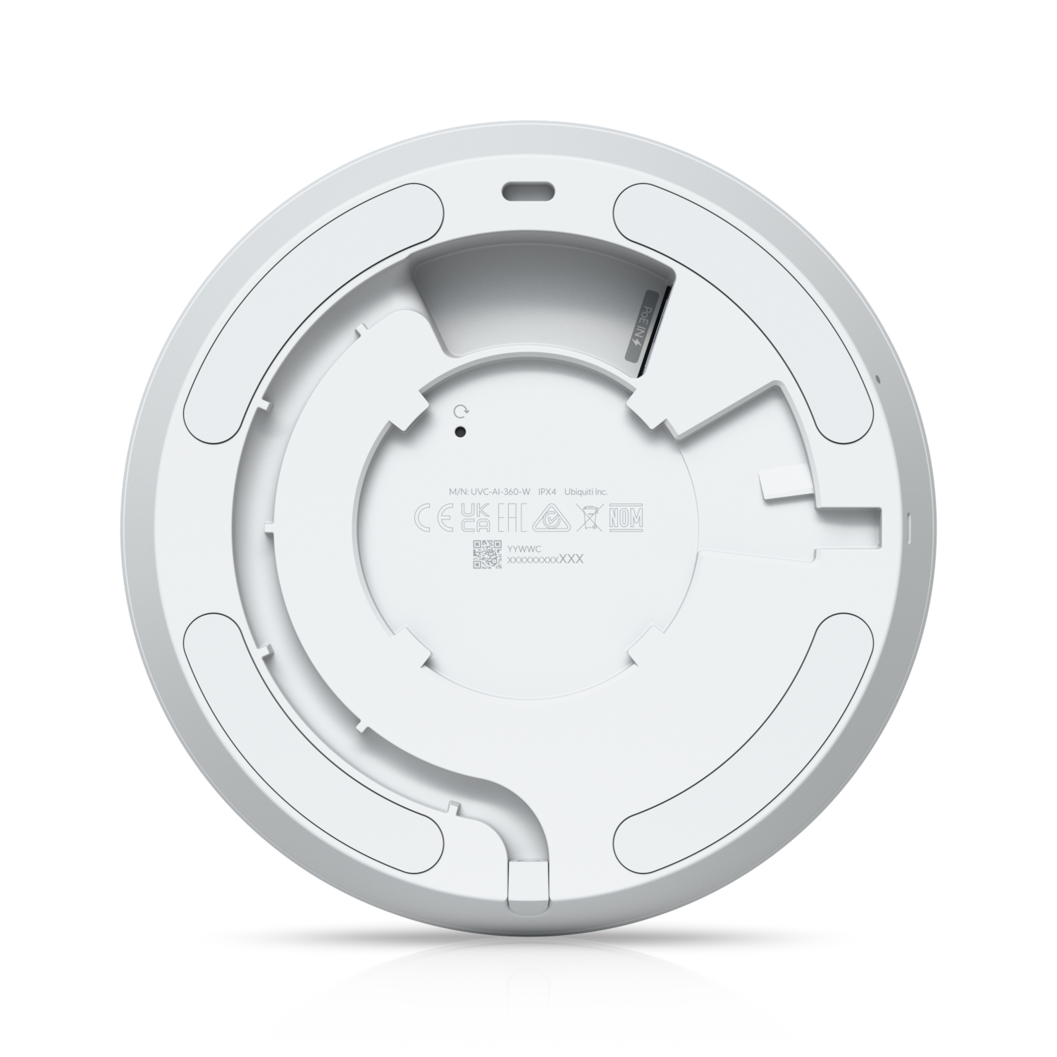 Ubiquiti UniFi UVC-AI-360 – Netwerkbewakingscamera Voor Binnen En Buiten, 360° Beeld, AI-analyse