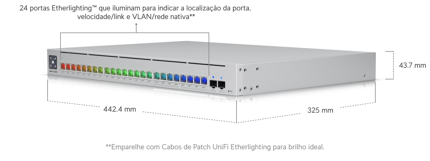 Switch Pro Max 24 PoE - Loja Ubiquiti Brasil