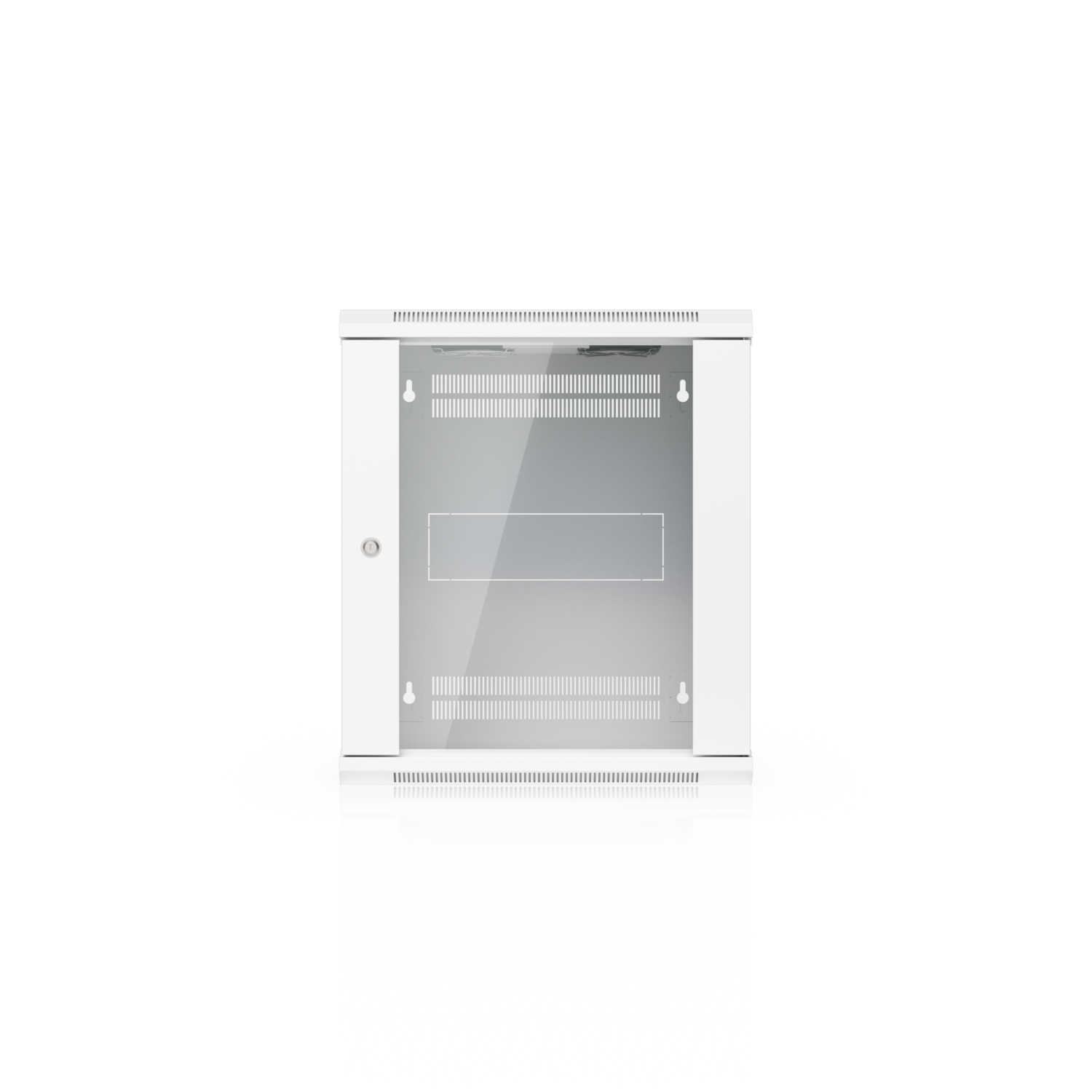 12U Rack Cabinet, 450 mm, Glass Door
