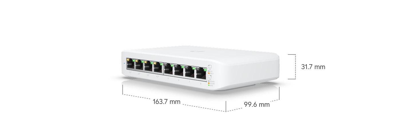 USED Ubiquiti Unifi Lite 8 PoE 52W スイッチ 21925c62-a0f3-43b5-a2f0-