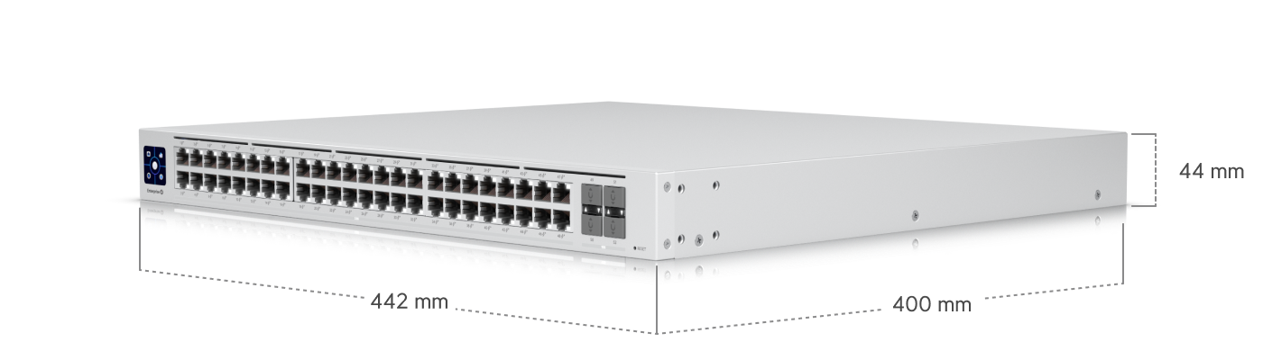 ルーター・ネットワーク機器 Unifi Switch 48 - 10Gb SFP+ Switch 48 - Ubiquiti Store United States