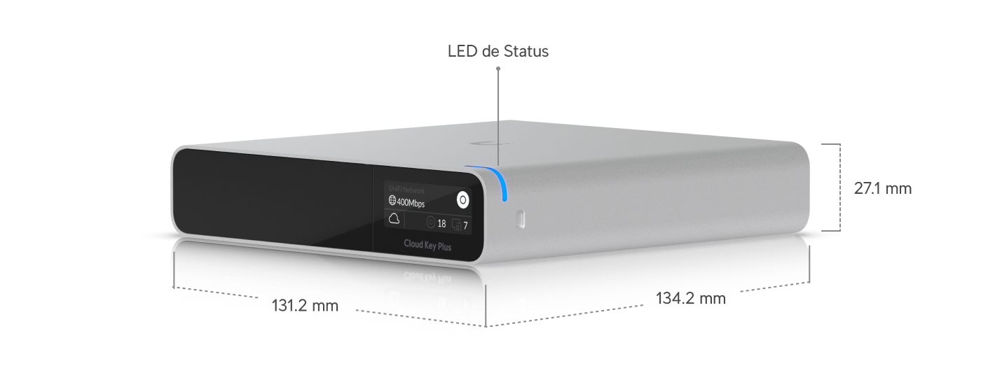 Ubiquiti UniFi Cloud Key Gen2 Plus 動作品 CloudKey+ HDD - Loja Ubiquiti Brasil