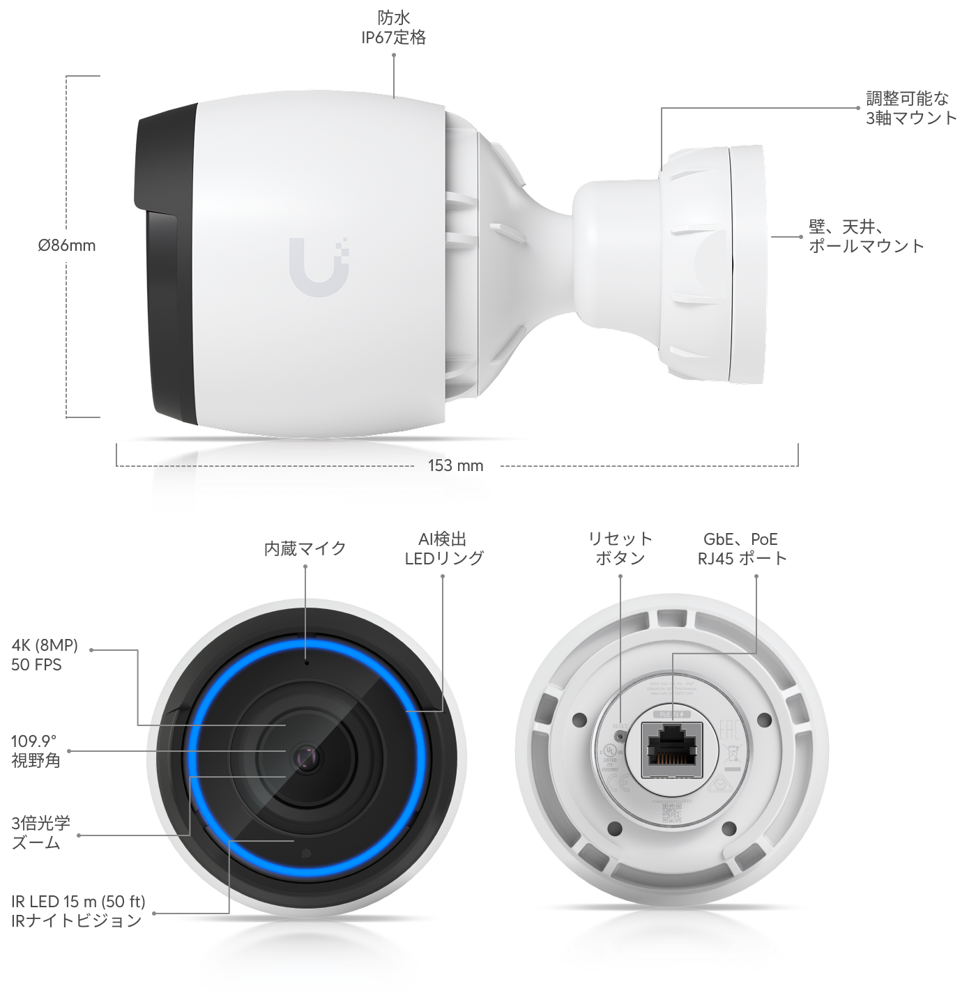 Ubiquiti G4 Pro カメラ ジャンク品 Ubiquiti G4 Pro カメラ ジャンク品 Ubiquiti Camera G4 Pro | Getic