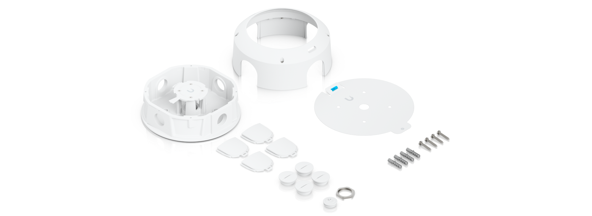 Ubiquiti UniFi Camera Compact Junction Box UACC-AI-360-JB 包裝內容