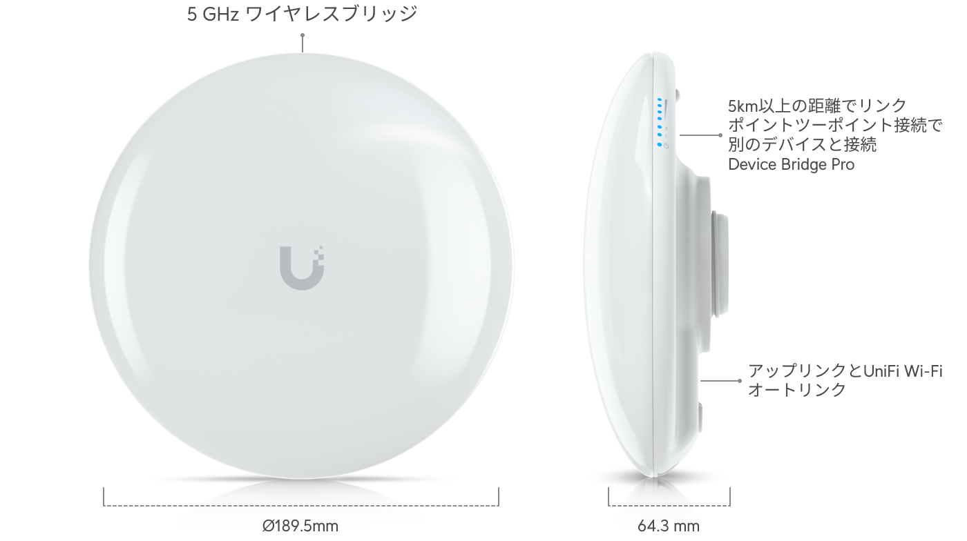 新品 Ubiquiti UniFi LAP-120 ワイヤレス ブリッジ AP デバイスブリッジ - Ubiquitiストア 日本