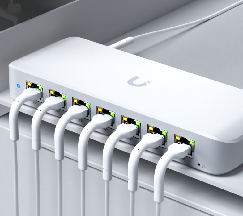 Ubiquiti UniFi Switch Ultra in een voorbeeldopstelling
