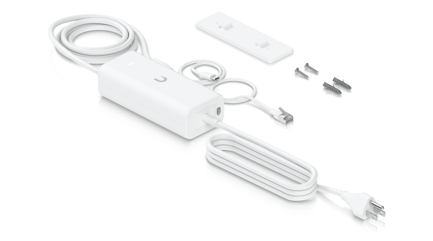 Ubiquiti UniFi PoE Integrated AC Adapter UACC-PoE+-USBC 包裝內容