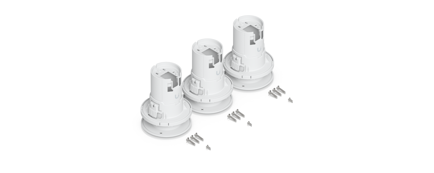 Ubiquiti UniFi Mesh AP In-Ceiling Mount FlexHD-CM-3 包裝內容