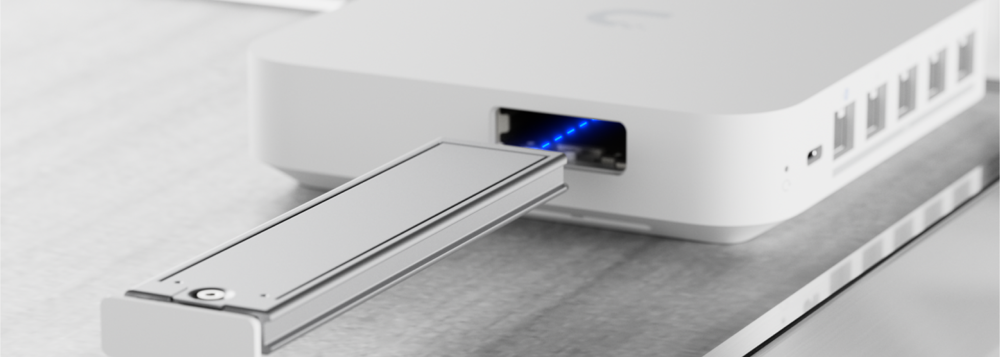 新品Unifi Cloud Gateway Fiber+M2 tray M.2 SSD Tray - Ubiquiti Store United States