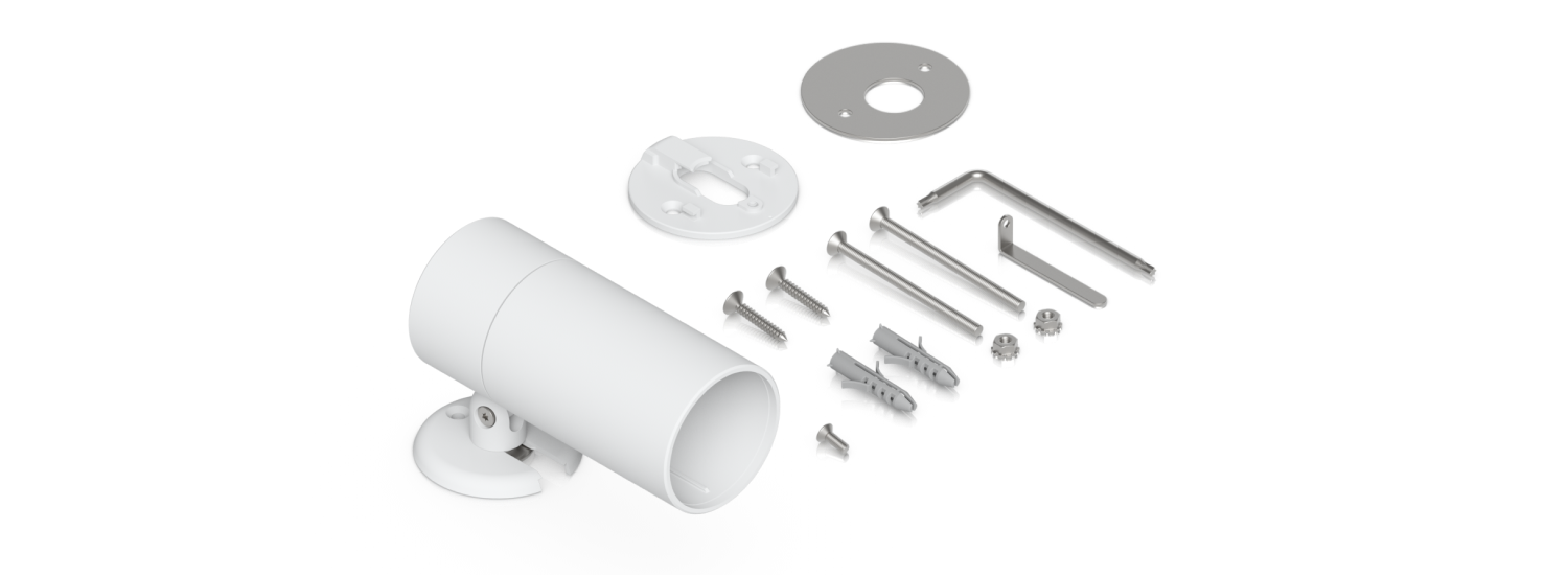 Ubiquiti UniFi AI Theta Audio Cable UACC-AI-Theta-Pro-Angle Mount-Camera 包裝內容