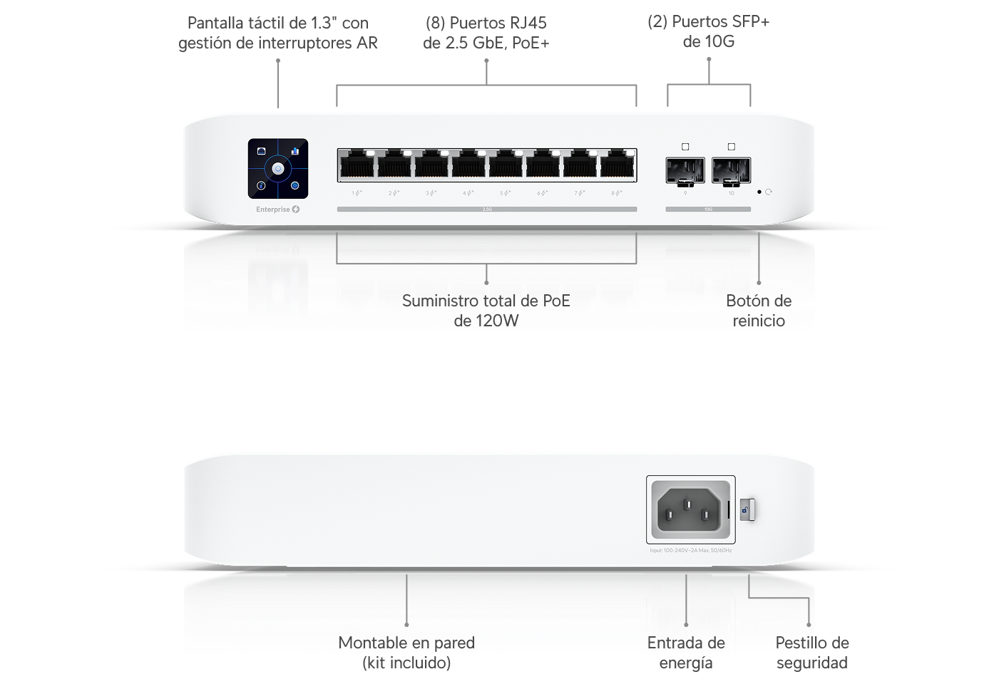Switch Enterprise 8 PoE - Tienda Ubiquiti Estados Unidos