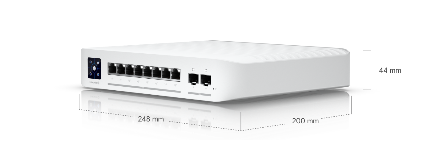 Switch Enterprise 8 PoE - Loja Ubiquiti Brasil