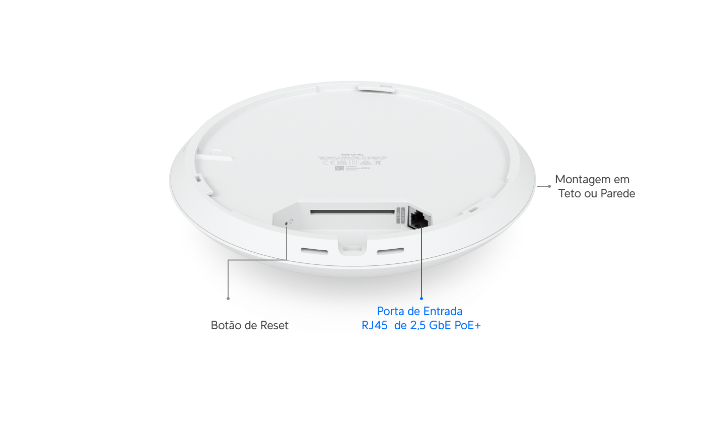 Ponto de Acesso U7 Pro - Loja Ubiquiti Brasil