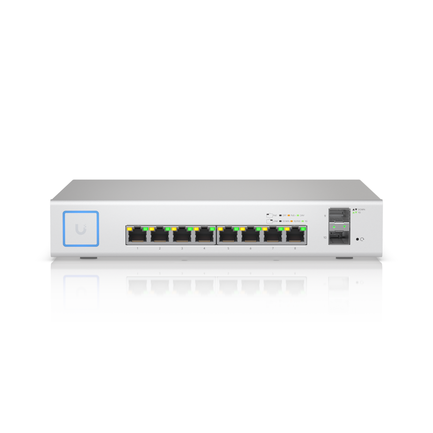 Switch 8 PoE (150W) - Ubiquiti Store United States 