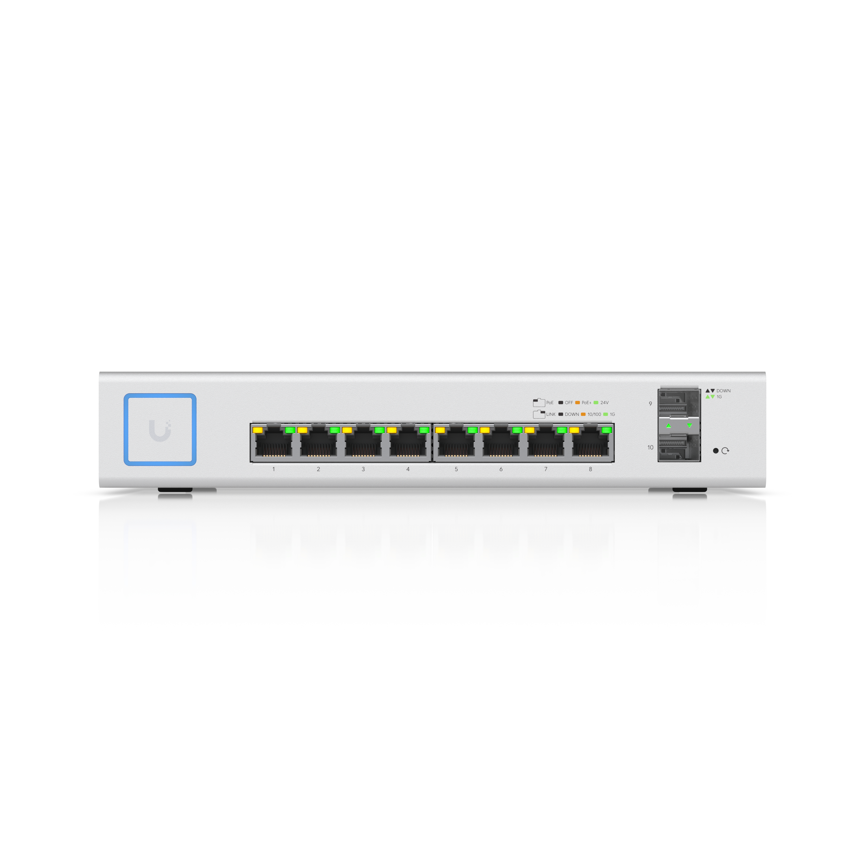 Switch 8 PoE (150W) - Ubiquiti Store United States
